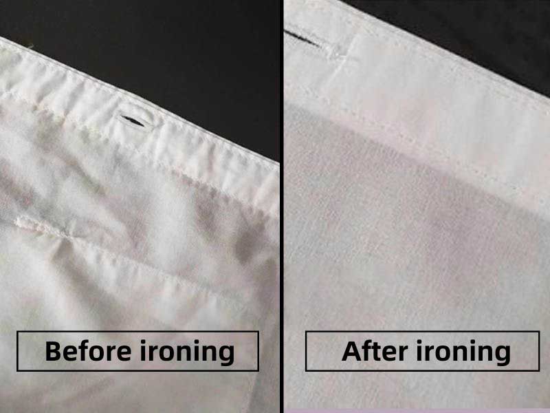 Ironing comparison