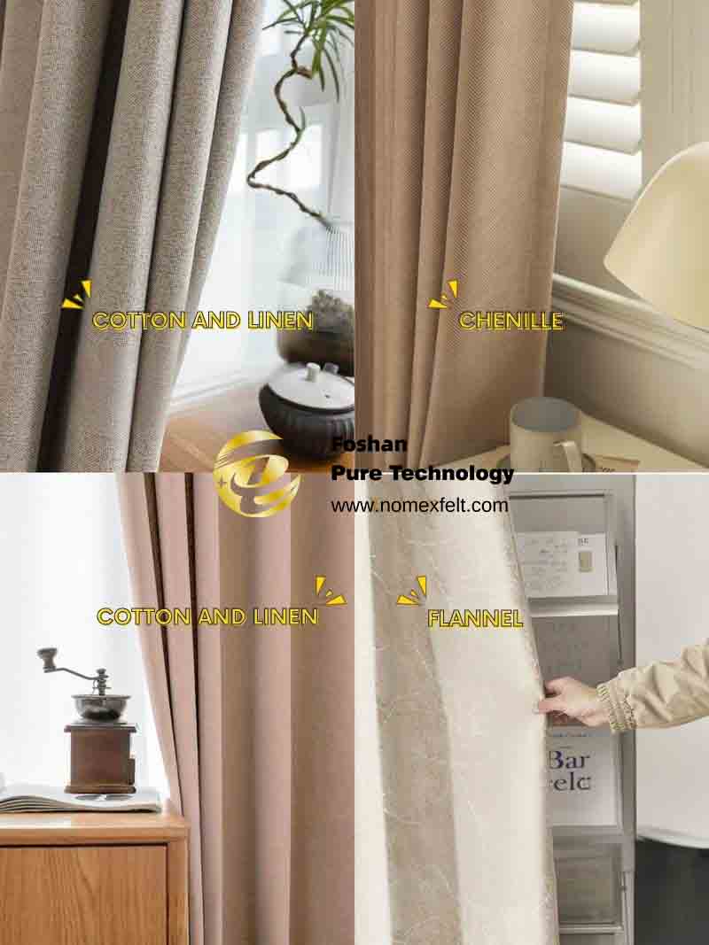 Curtain material