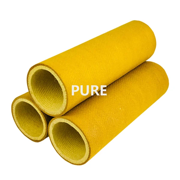 Felt roller sleeves