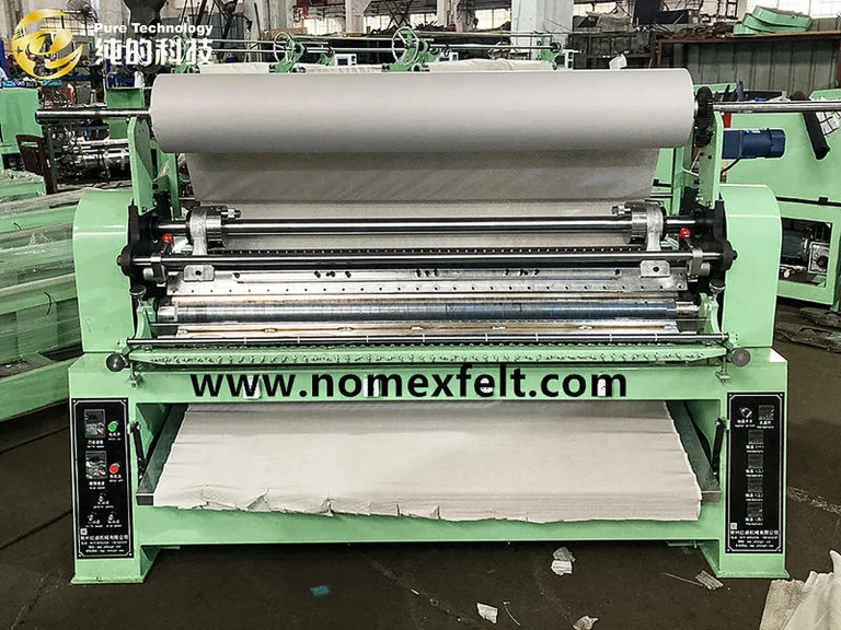 Textile pleating machine